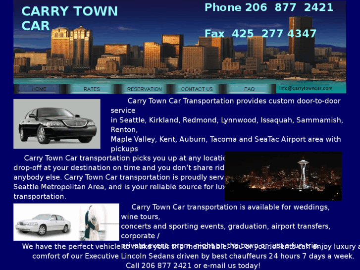 www.carrytowncar.com