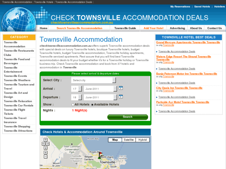 www.checktownsvilleaccommodation.com.au