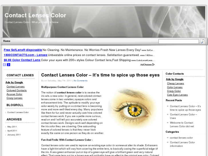 www.contactlensescolor.net