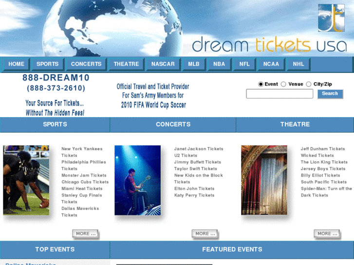 www.dreamticketsusa.com