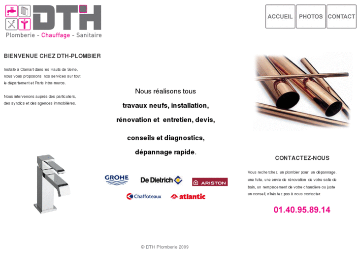 www.dth-plombier.com