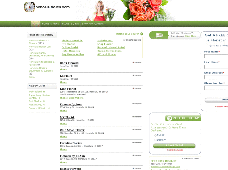 www.honolulu-florists.com