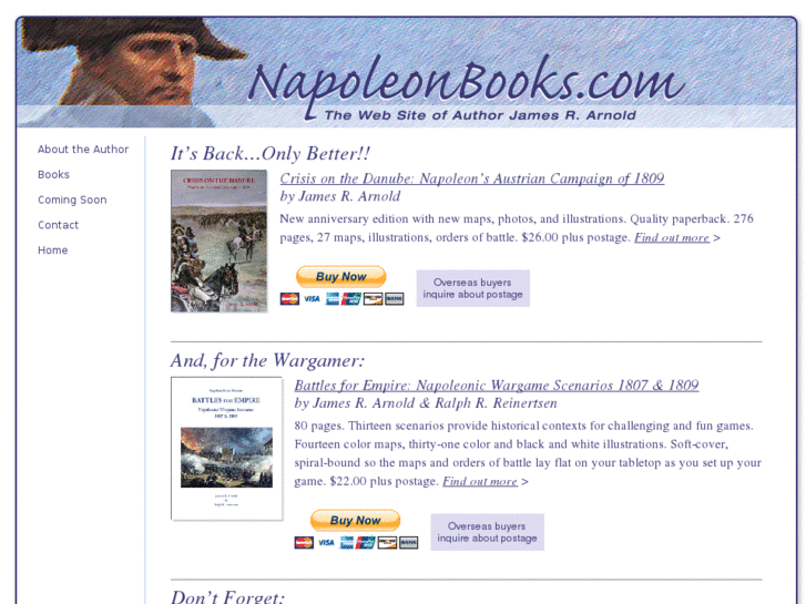 www.napoleonbooks.com