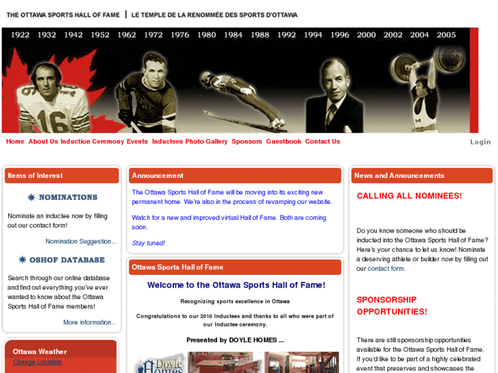 www.ottawasportshalloffame.com