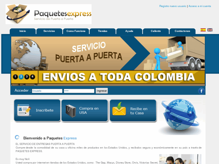 www.paquetes2go.com