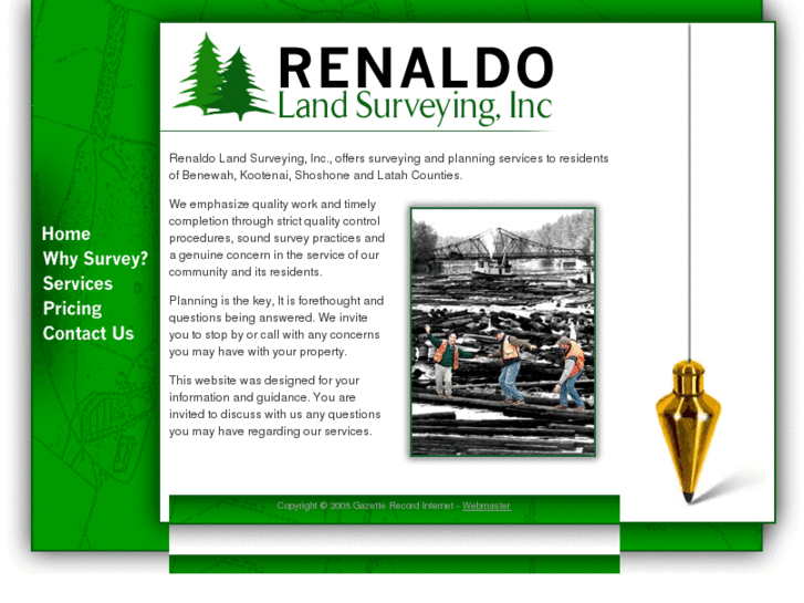 www.renaldosurveying.com