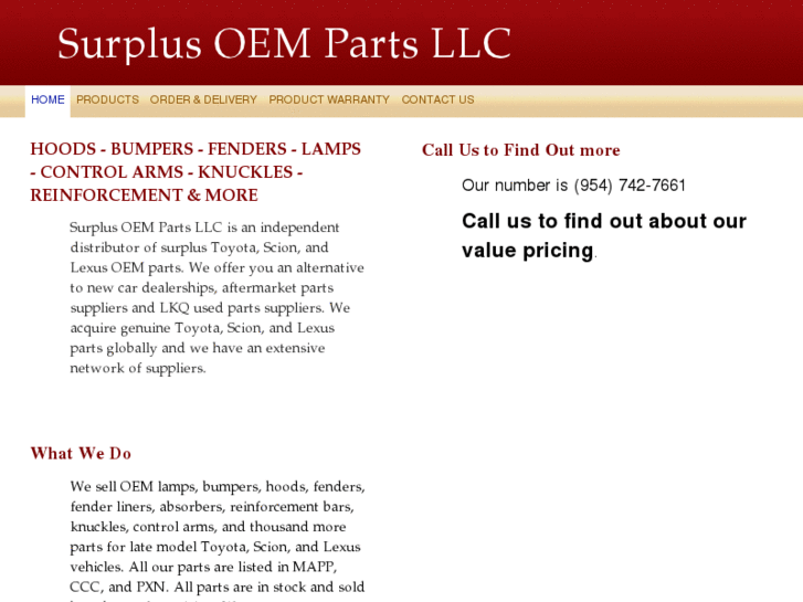 www.surplusoemparts.com