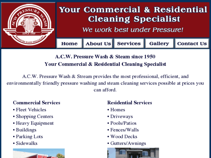 www.acwpressurewash.com