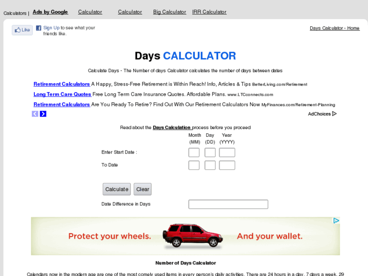 www.days-calculator.com