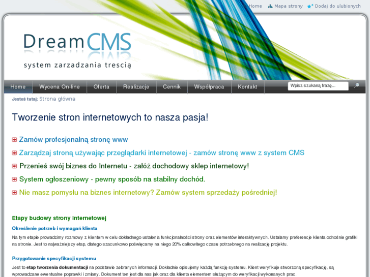 www.dreamcms.pl