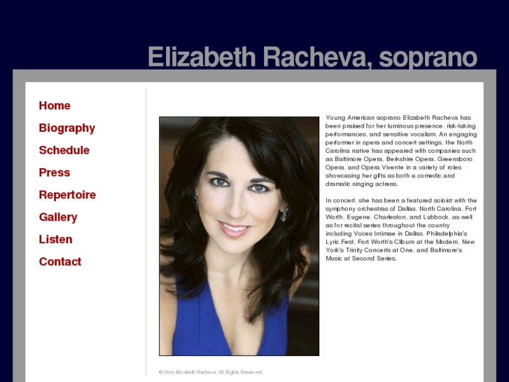 www.elizabethracheva.com