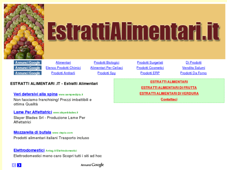 www.estrattialimentari.it