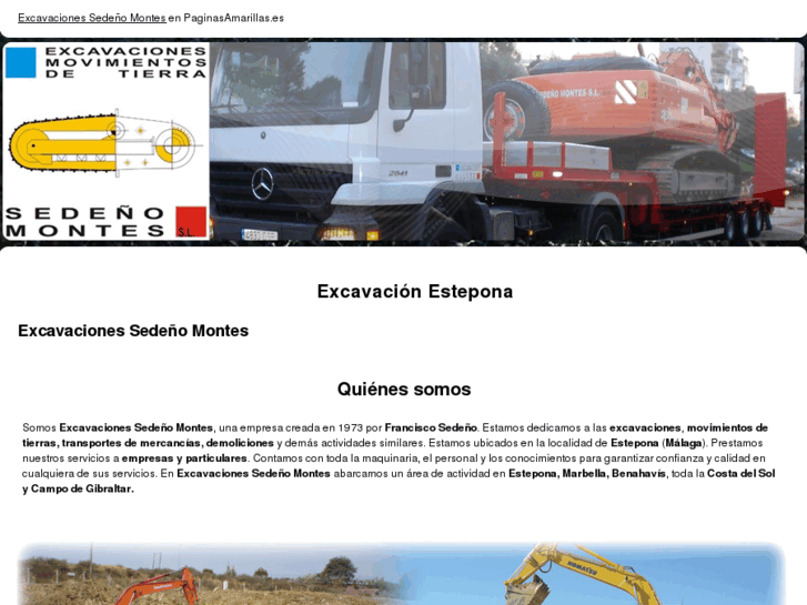 www.excavacionessedenomontes.com