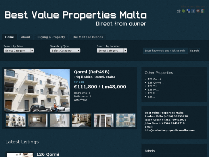 www.exclusivepropertiesmalta.com