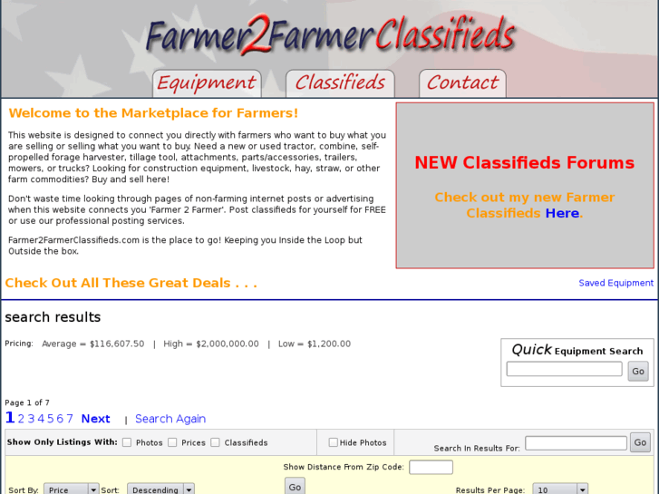 www.farmer2farmerclassifieds.net