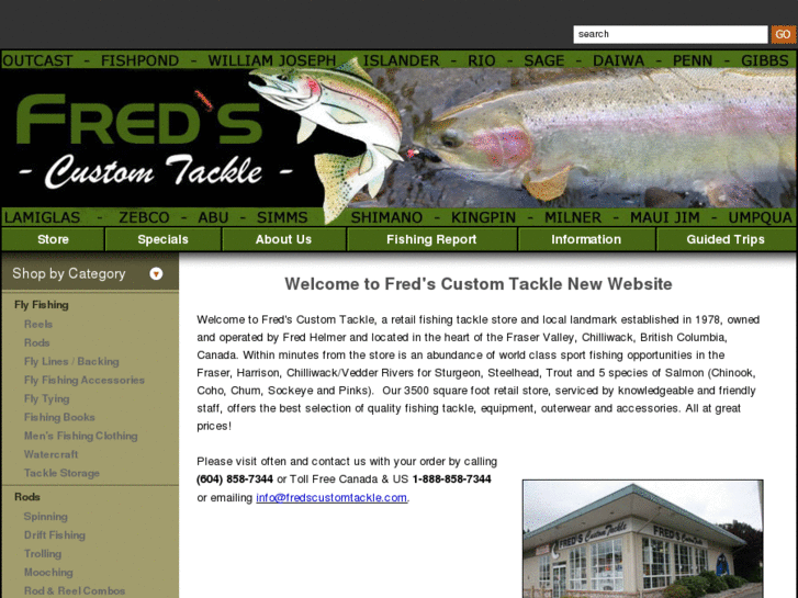 www.fredscustomtackle.com