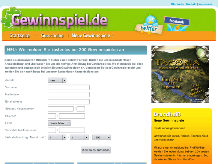 www.gewinnspiel.de