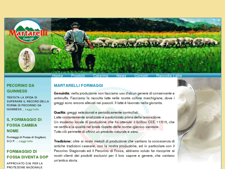 www.martarelliformaggi.it