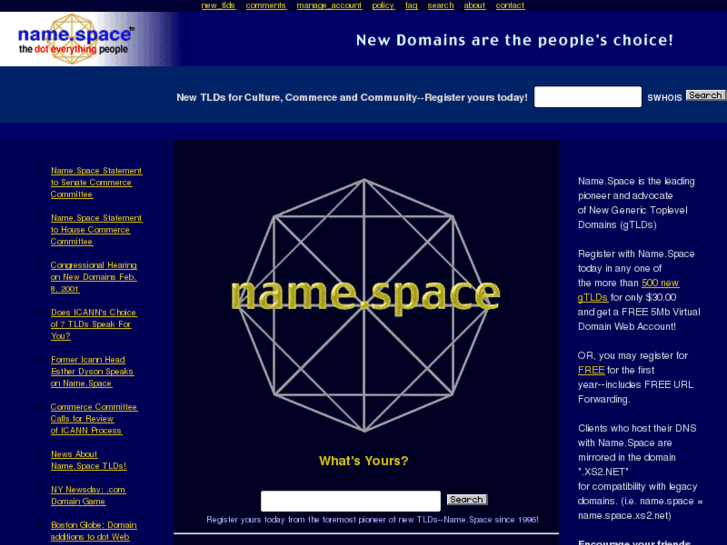 www.namespace.org