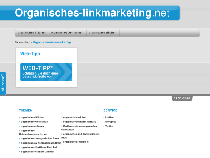 www.organisches-linkmarketing.net