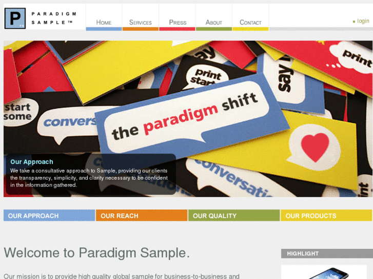 www.paradigmprecisionsample.com