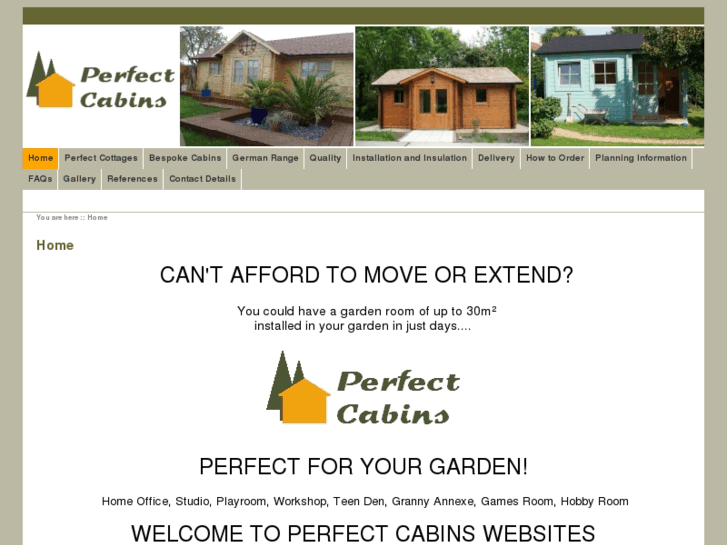 www.perfectcabins.co.uk