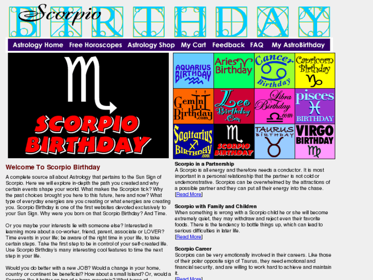 www.scorpiobirthday.com