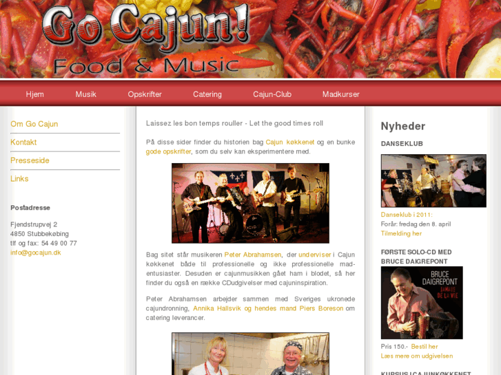 www.cajun.dk