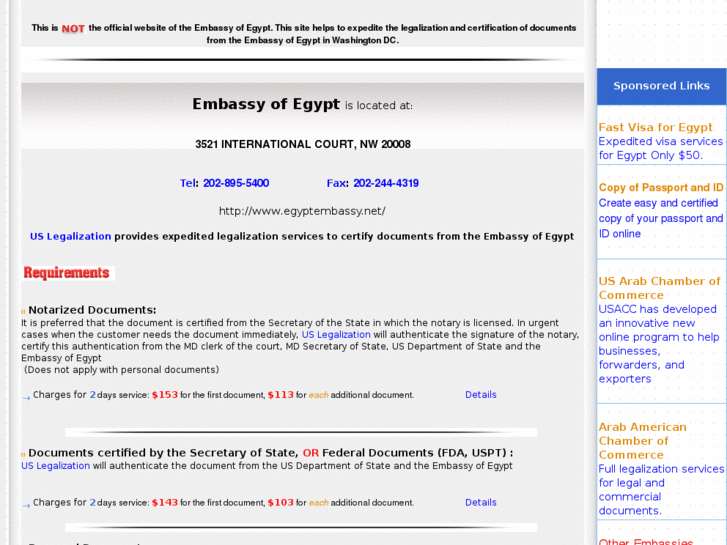 www.egyptembassy.org