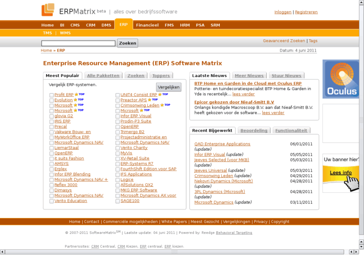 www.erpmatrix.nl