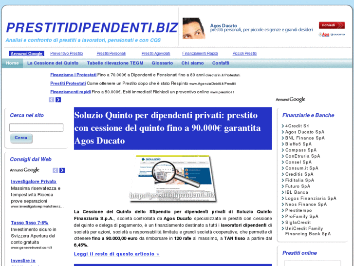 www.prestitidipendenti.biz