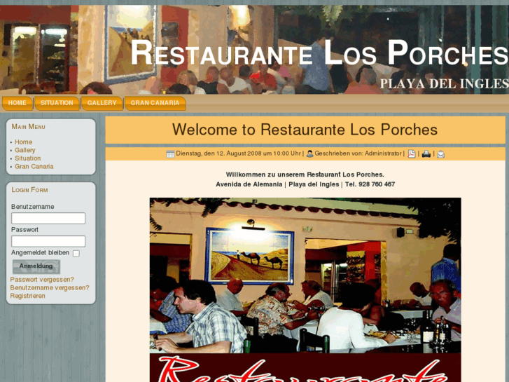 www.restaurantelosporches.com