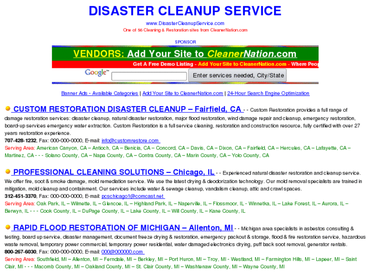 www.disastercleanupservice.com