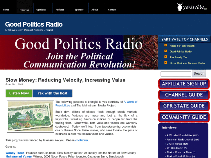 www.goodpoliticsradio.com