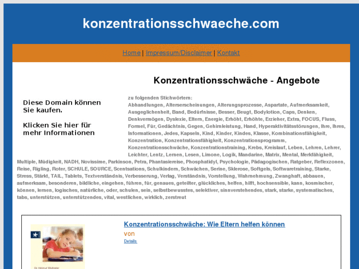 www.konzentrationsschwaeche.com