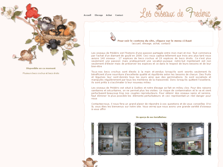 www.lesoiseauxdefrederic.com