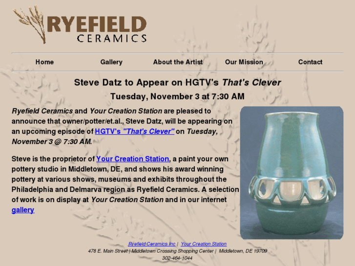 www.ryefieldceramics.net