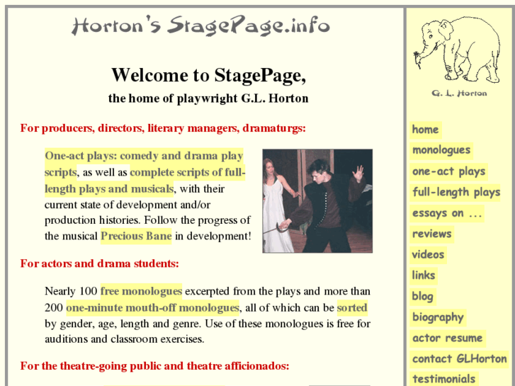 www.stagepage.info