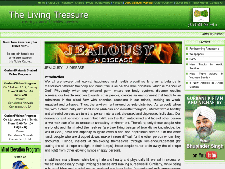 www.thelivingtreasure.com