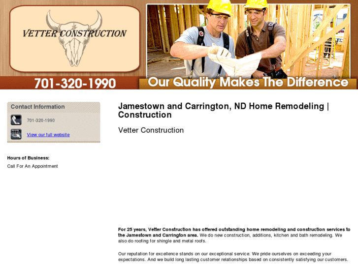 www.vetterconstruction.net