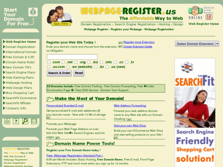 www.webpage-register.us