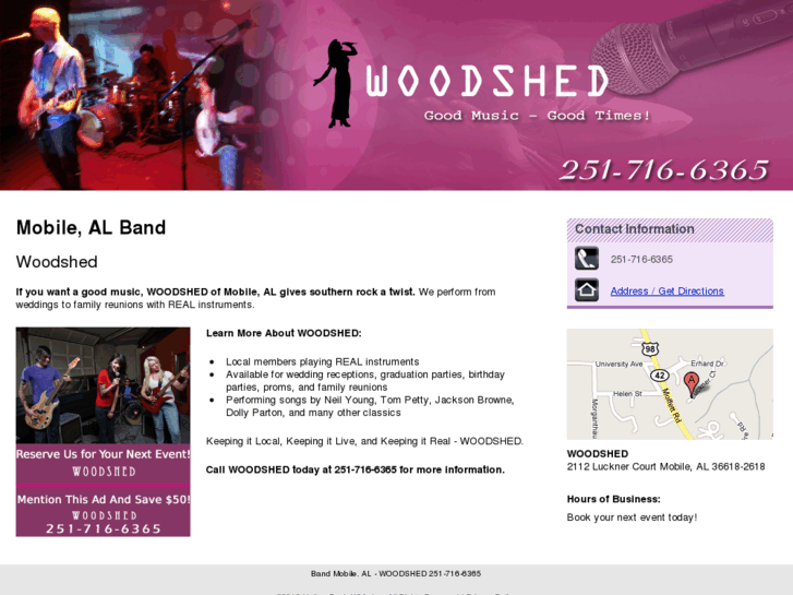 www.woodshedlive.com