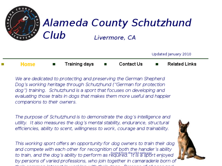 www.alamedacountyschutzhundclub.com