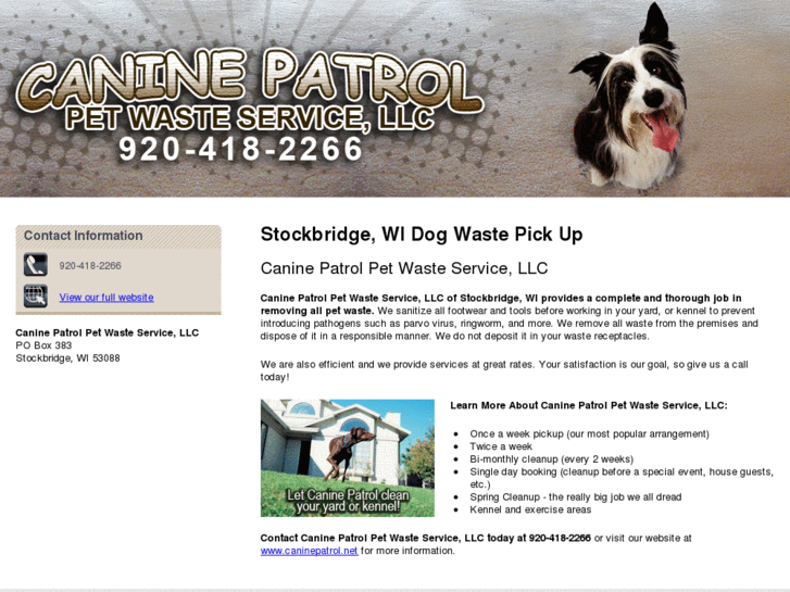 www.caninepatrolpetwaste.com