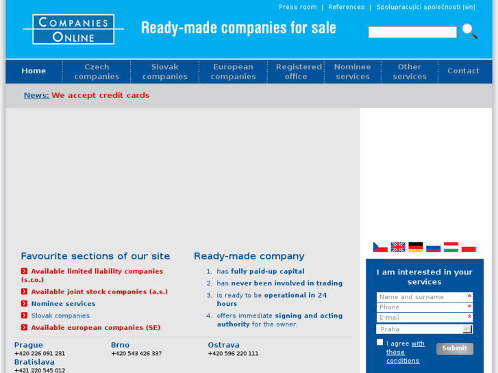 www.czech-companies.cz