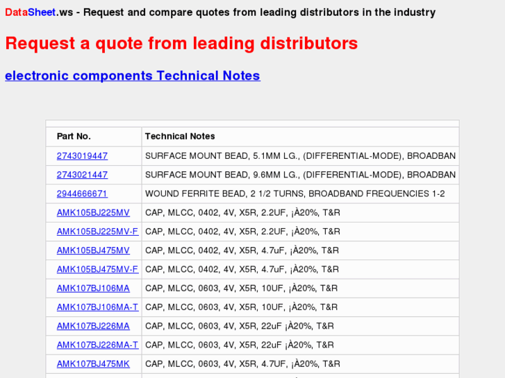 www.datasheet.ws