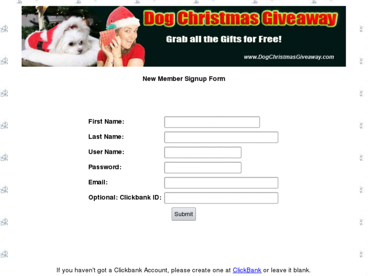 www.dogchristmasgiveaway.com