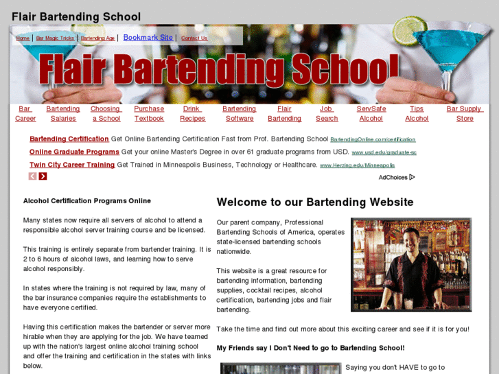 www.flairbartendingschool.com