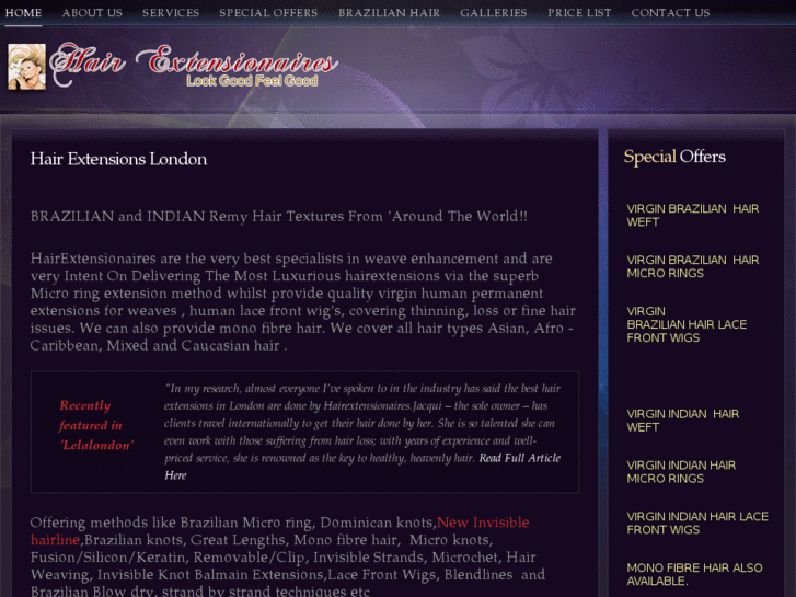 www.hairextensionaires.com