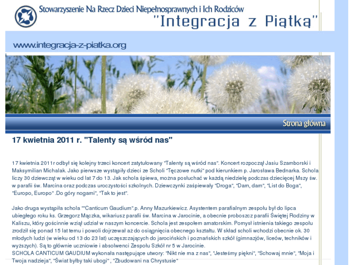 www.integracja-z-piatka.org